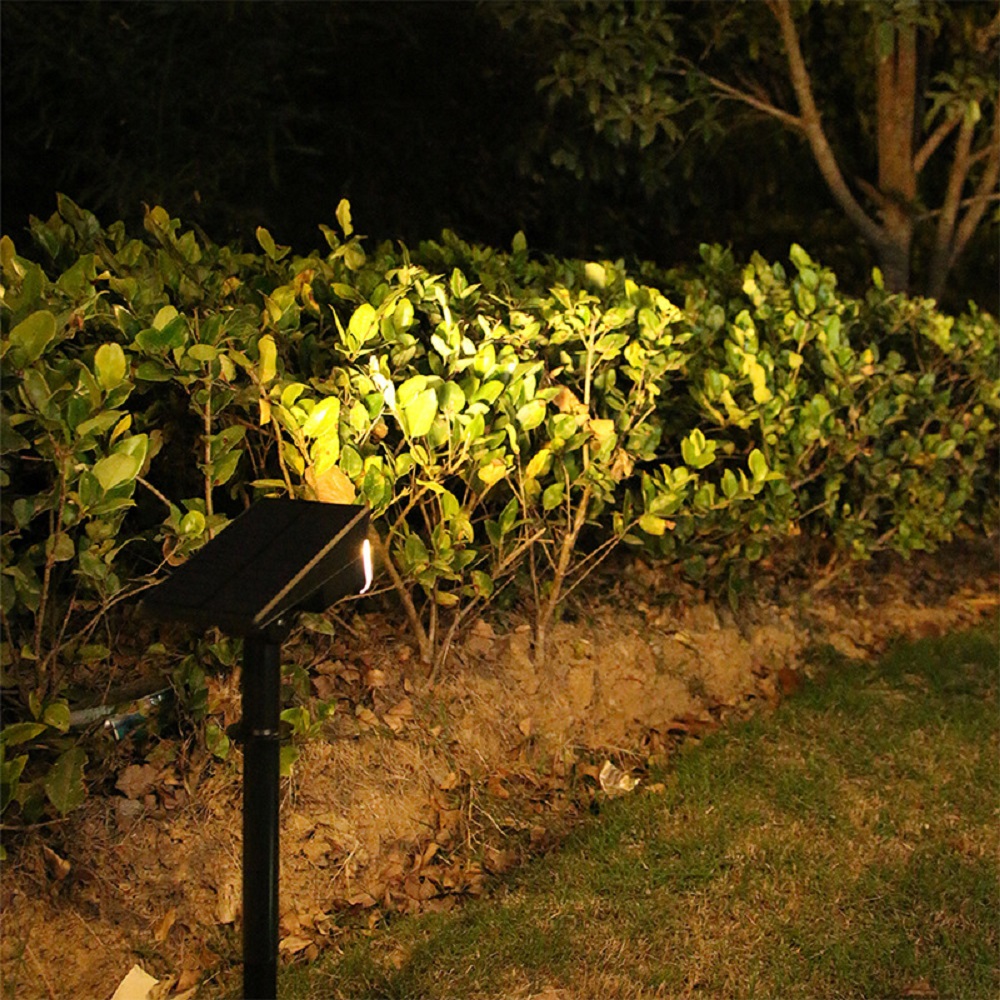 Ligera de jardín solar LED con pico de tierra para la ruta de patio al aire libre (ESG17316)
