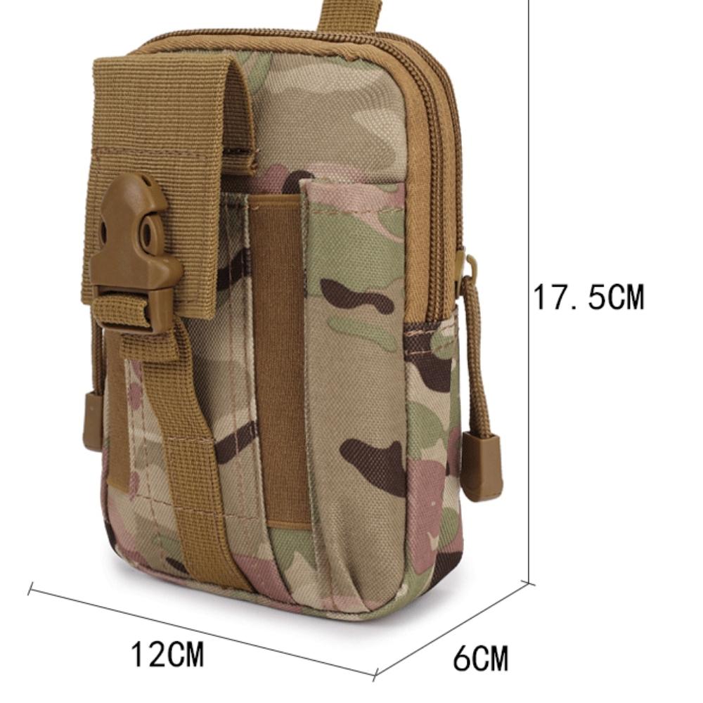 Bolsa de utilidad táctica, bolsillo para dispositivos en la cintura (ESG19768)