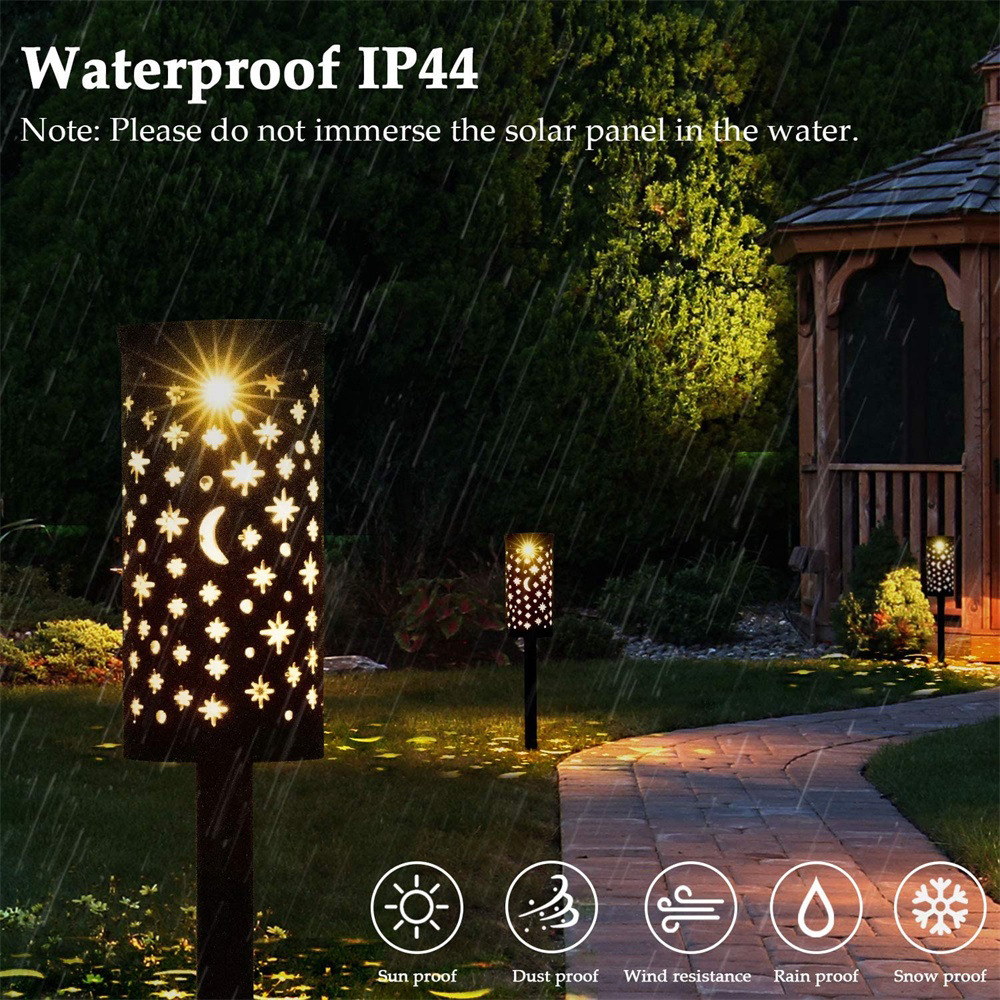 Luces de vía solar al aire libre y decorativa lámpara de jardín LED Lanterna (ESG17317)
