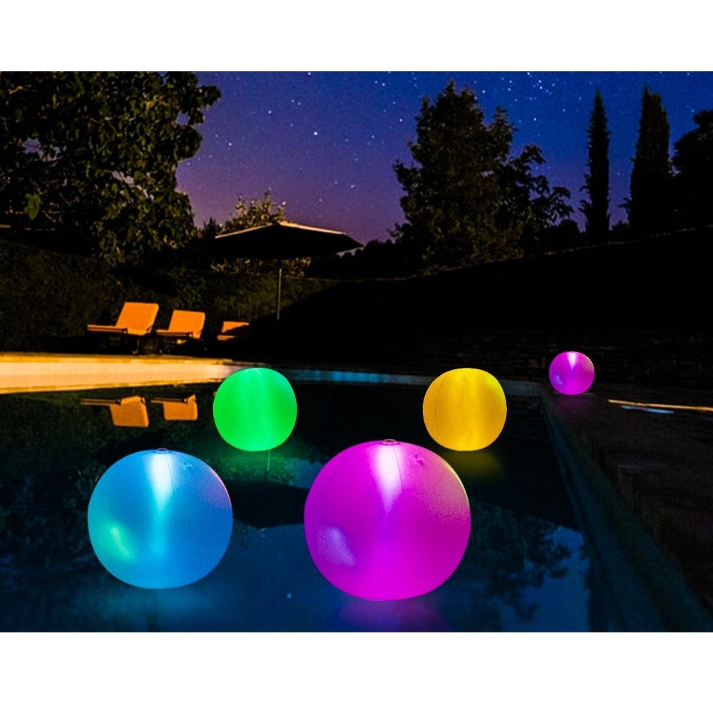 Piscina impermeable LED bola iluminada inflable decoración de jardín (ESG20088)